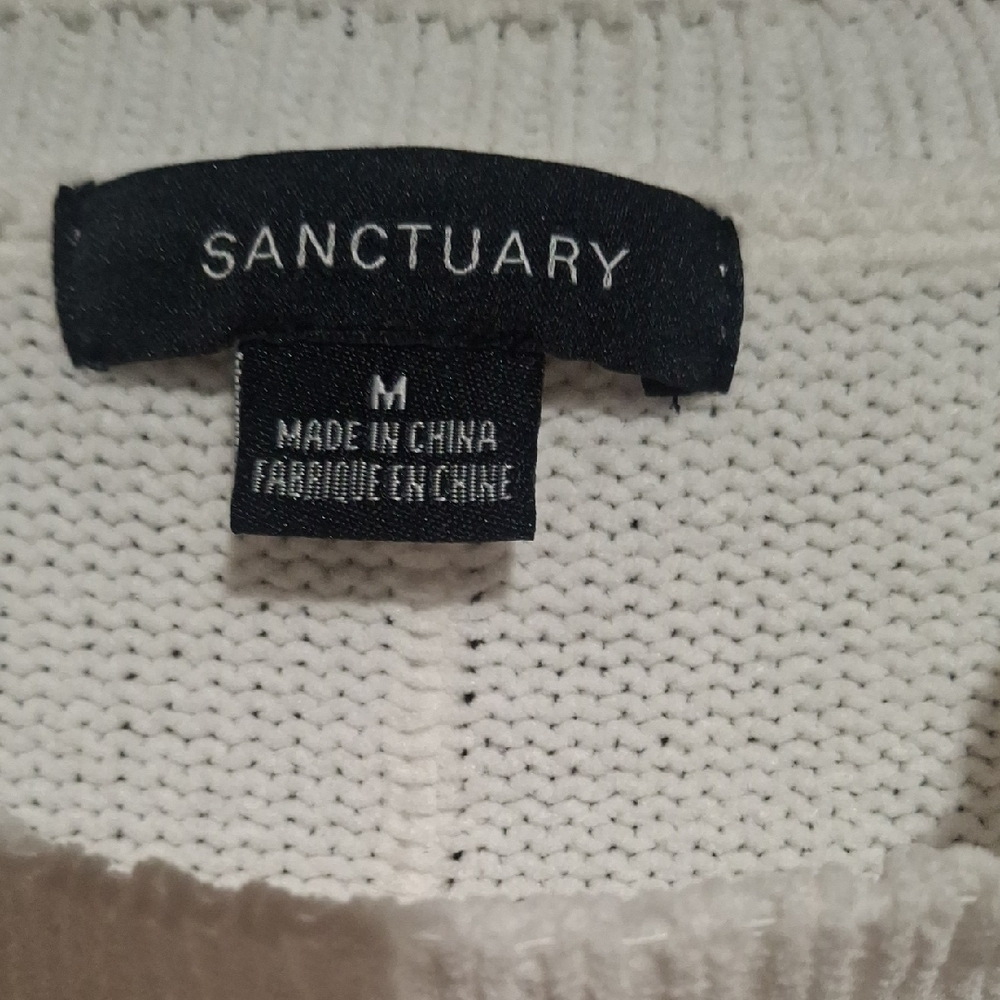 Sanctuary Ivory Knit Pullover - Picture 2 of 10